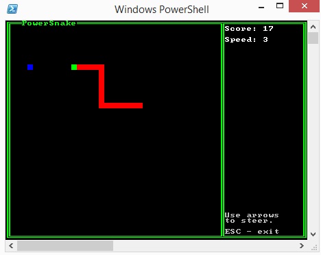 PowerSnake window